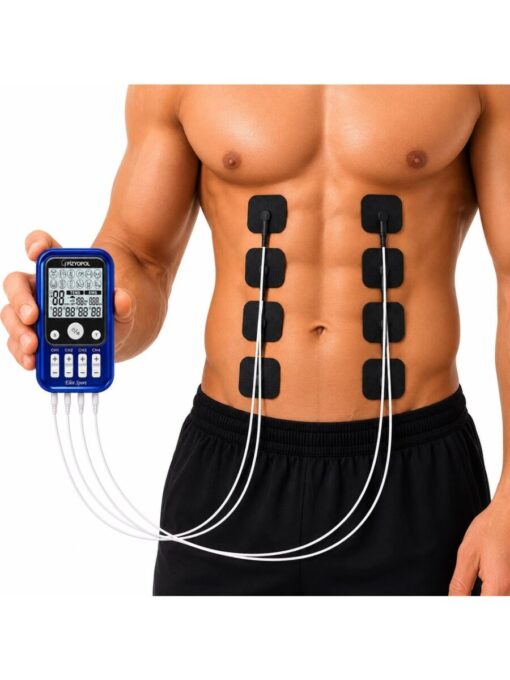 Elite Sport 4 Kanal 8 Elektrot Çıkışlı Profesyonel TENS + EMS Cihazı