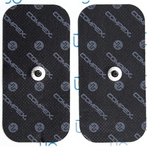 Compex Performance Serisi 5×10 cm Snaps-Tek Çıtçıtlı Elektrot 2 Adetli Paket